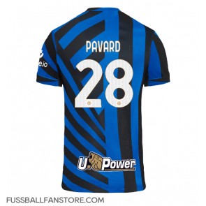 Inter Milan Benjamin Pavard #28 Replik Heimtrikot 2024-25 Kurzarm